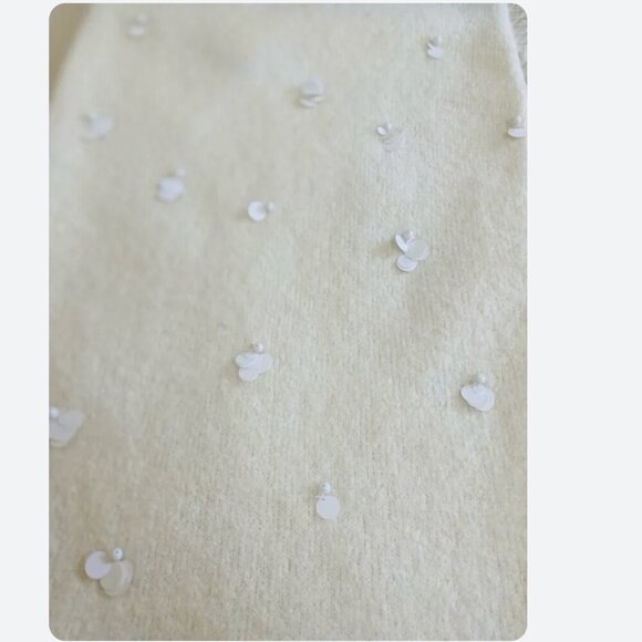 Zara SEQUIN ALPACA BLEND KNIT SKIRT Size L NEW WITH TAG! - Picture 10 of 12